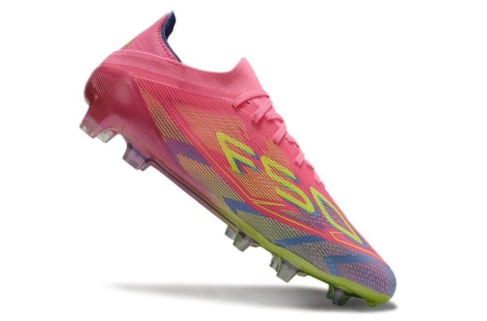 Adidas F50 Elite With Laces FG Mystic Victory Pack - Lucid Pink/Lucid Lemon/Blue