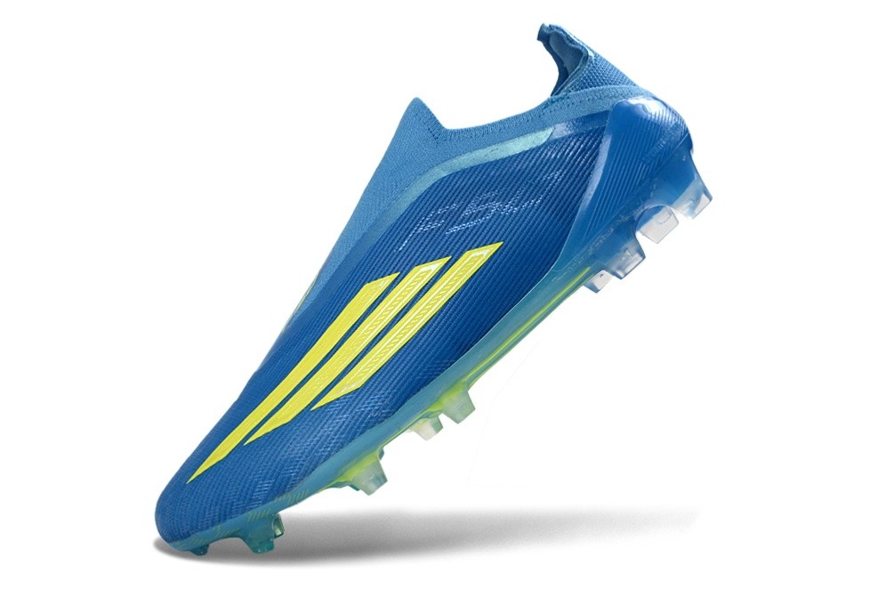 Adidas F50 Ice Cold Precision Elite Laceless FG - Lucid Ray Blue/Team Solar Yellow