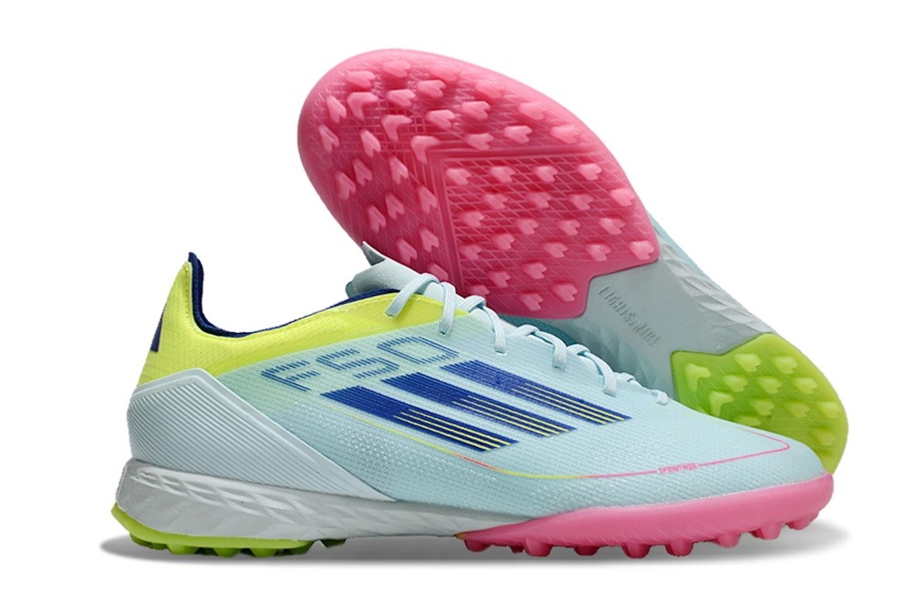Adidas F50 Laced Pro TF Turf Stellar Icon Pack - Blue/Yellow