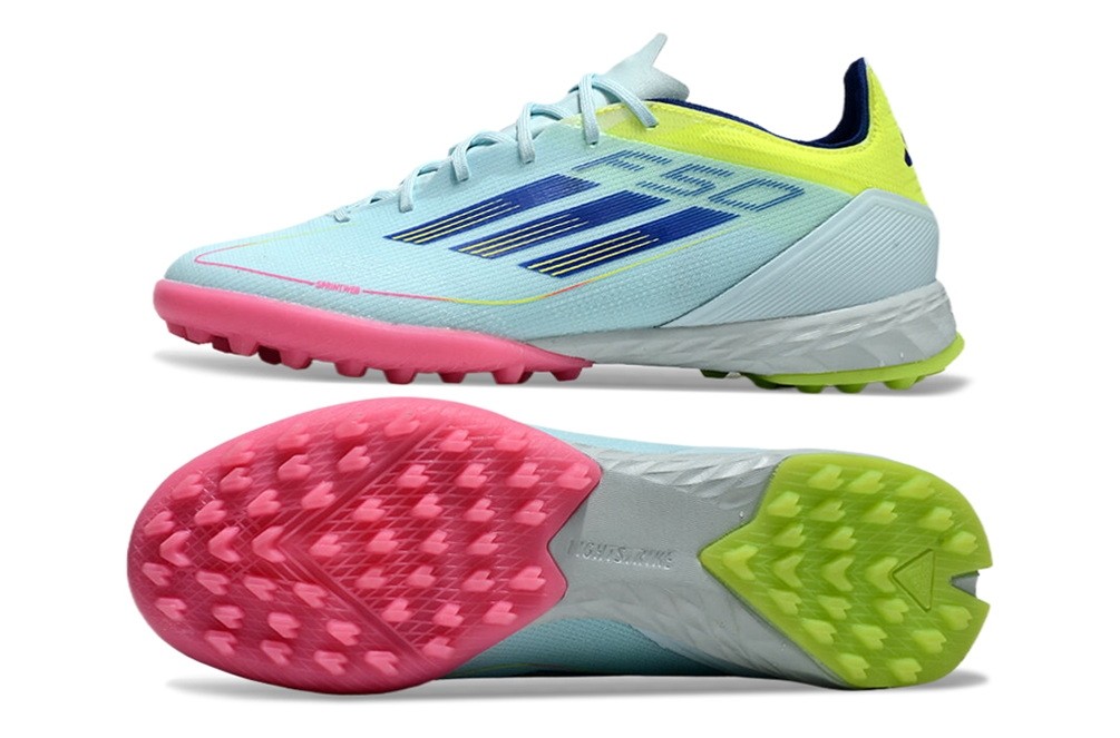 Adidas F50 Laced Pro TF Turf Stellar Icon Pack - Blue/Yellow