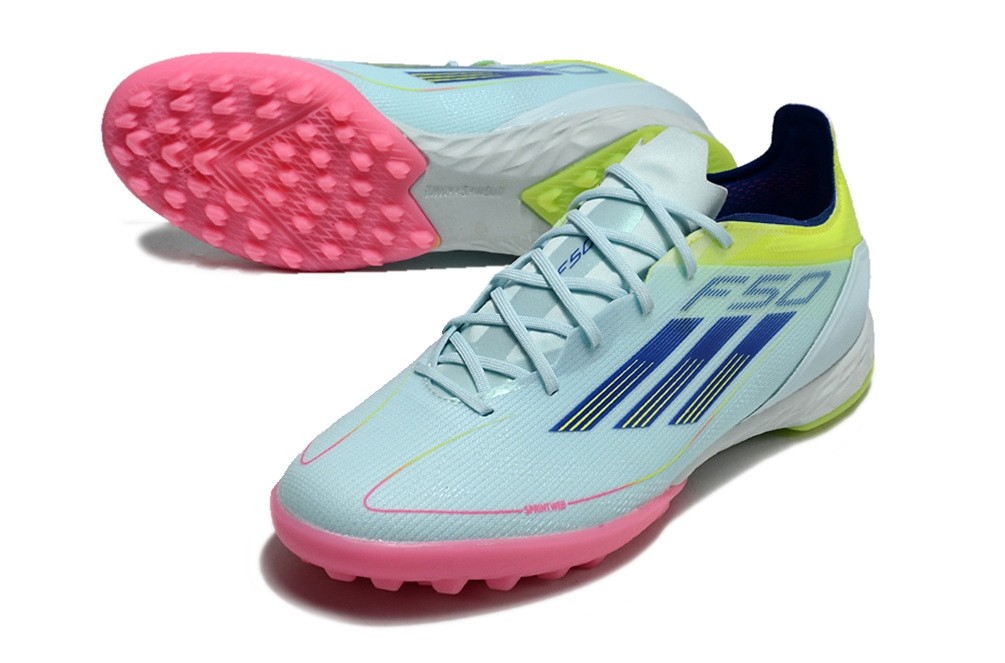 Adidas F50 Laced Pro TF Turf Stellar Icon Pack - Blue/Yellow
