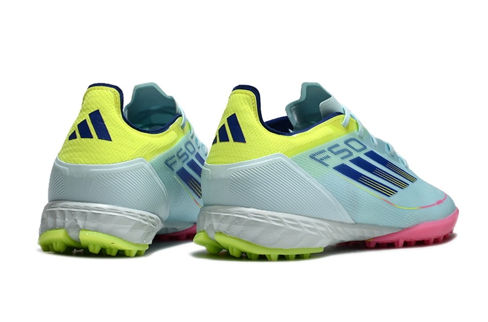 Adidas F50 Laced Pro TF Turf Stellar Icon Pack - Blue/Yellow