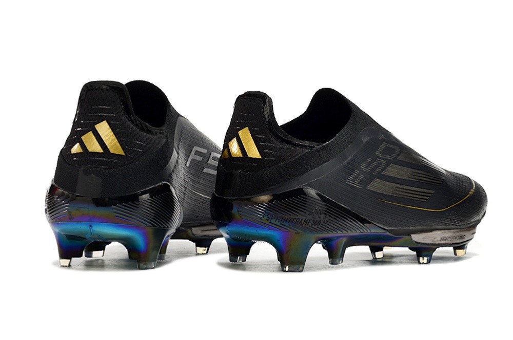 Adidas F50+ Laceless Darkspark Pack Elite FG - Black/Gold