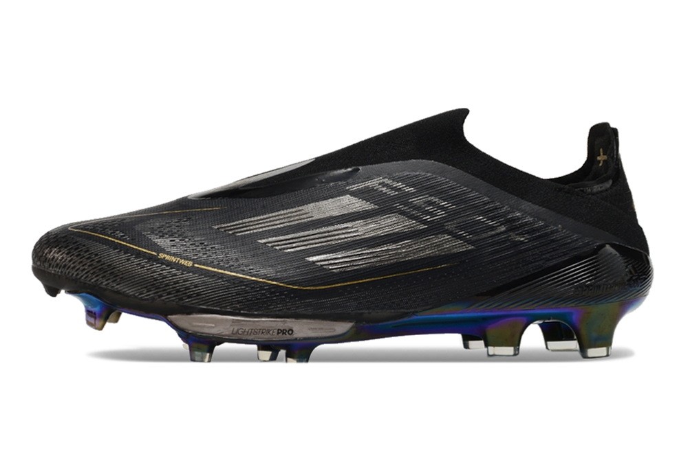 Adidas F50+ Laceless Darkspark Pack Elite FG - Black/Gold