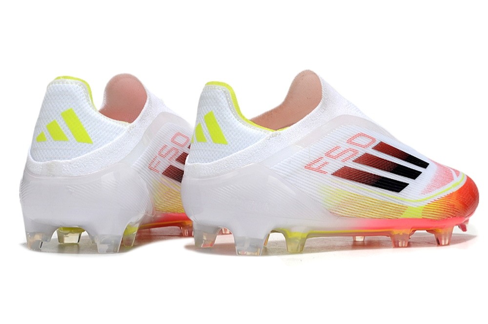 Adidas F50 Laces Elite FG Pure Victory Pack - Footwear White/Red/Solar Yellow