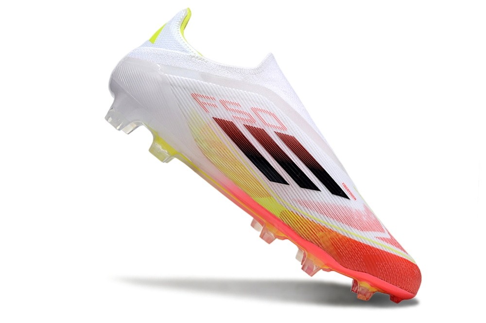 Adidas F50 Laces Elite FG Pure Victory Pack - Footwear White/Red/Solar Yellow