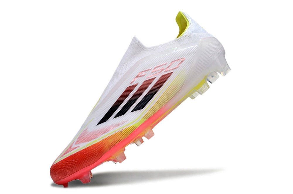 Adidas F50 Laces Elite FG Pure Victory Pack - Footwear White/Red/Solar Yellow