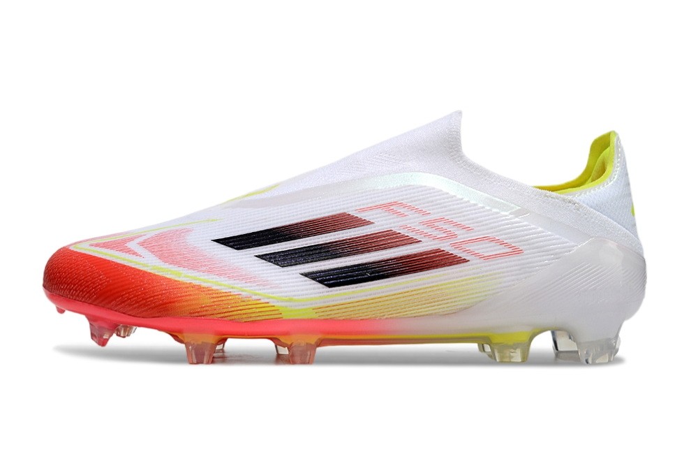 Adidas F50 Laces Elite FG Pure Victory Pack - Footwear White/Red/Solar Yellow