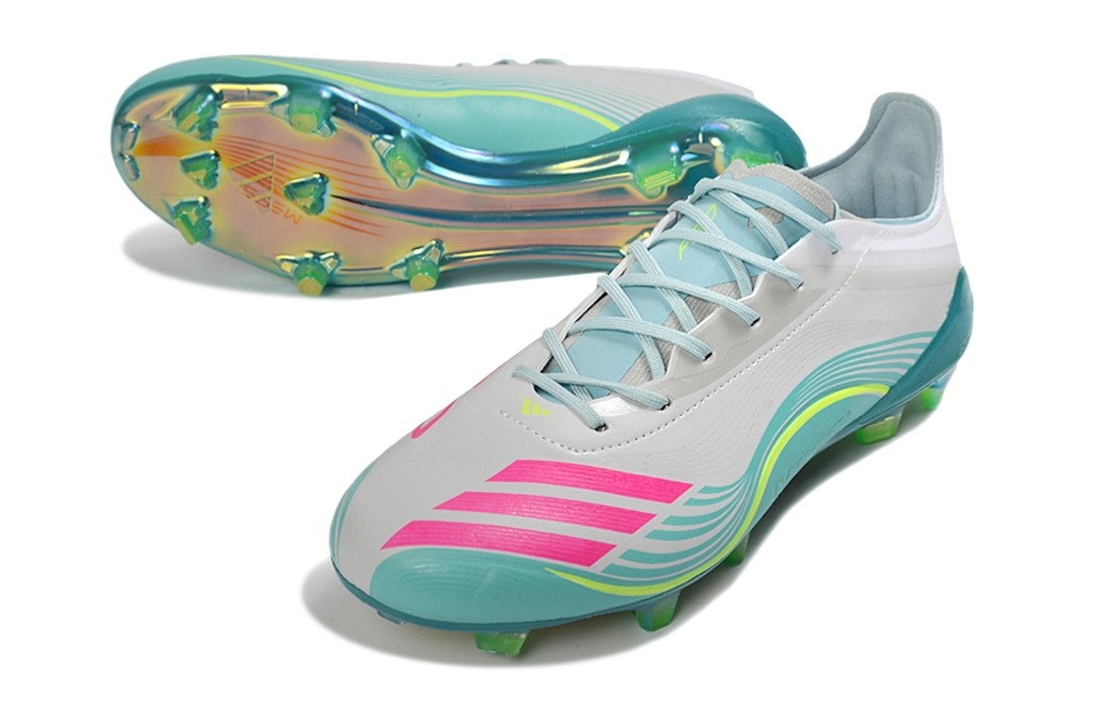 Adidas F50 Messi Elite FG Aurora Radiante Pack - White/Lucid Pink/Flash Aqua