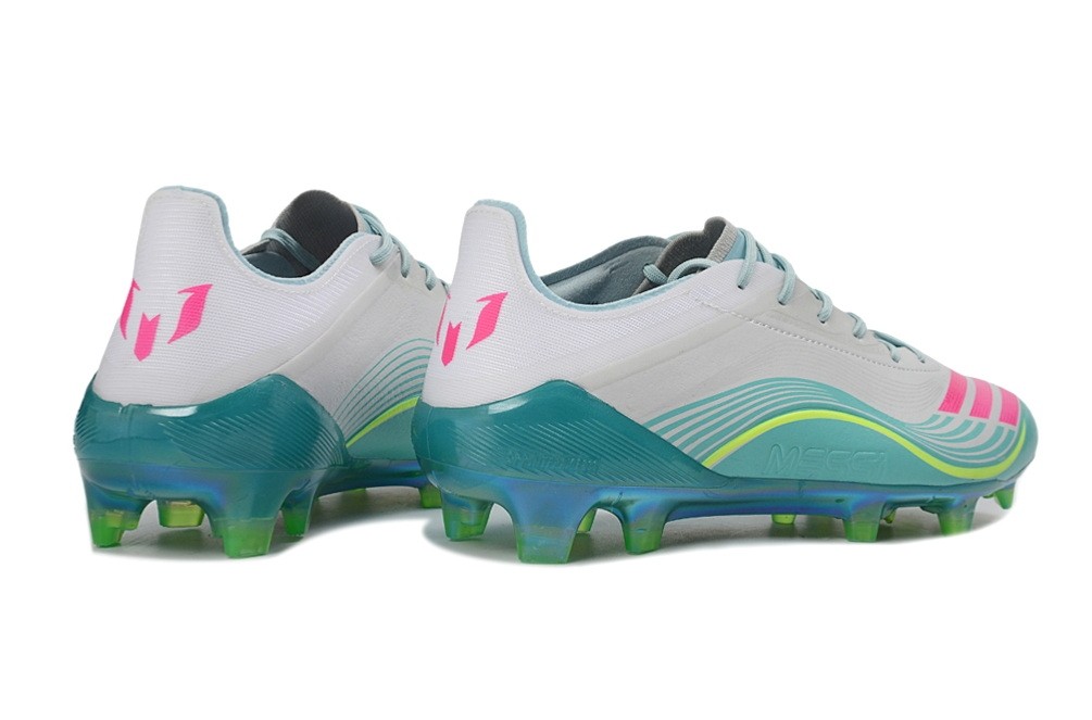 Adidas F50 Messi Elite FG Aurora Radiante Pack - White/Lucid Pink/Flash Aqua