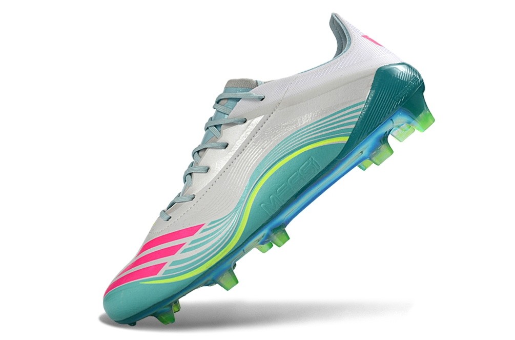 Adidas F50 Messi Elite FG Aurora Radiante Pack - White/Lucid Pink/Flash Aqua