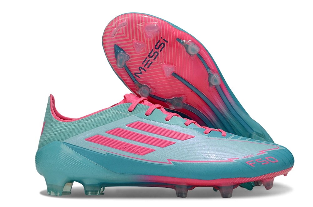Adidas F50 Messi Elite FG La Vida Tropical Pack - Flash Aqua/Pink/Lucid Cyan