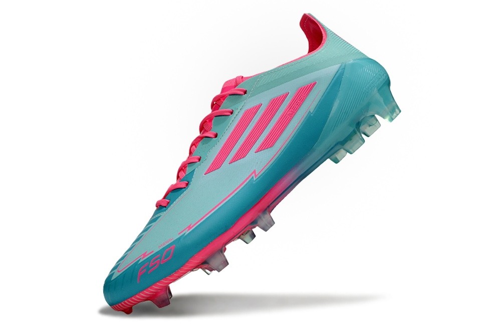 Adidas F50 Messi Elite FG La Vida Tropical Pack - Flash Aqua/Pink/Lucid Cyan