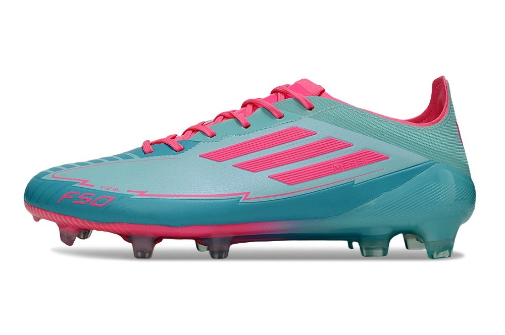 Adidas F50 Messi Elite FG La Vida Tropical Pack - Flash Aqua/Pink/Lucid Cyan