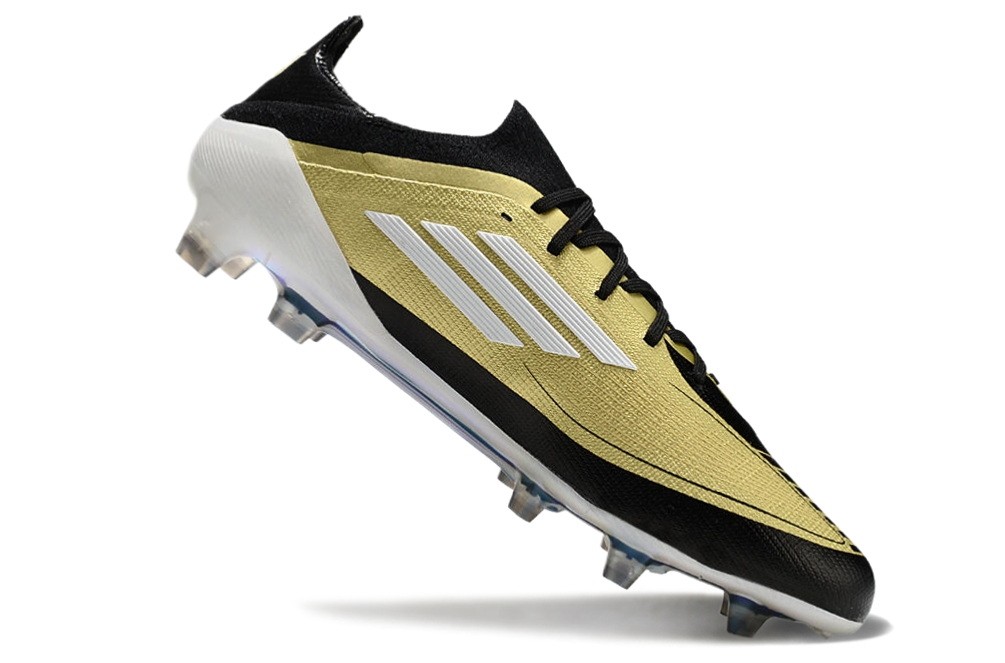 Adidas F50 Messi Elite Laced FG Triunfo Dorado - Gold Metallic/White