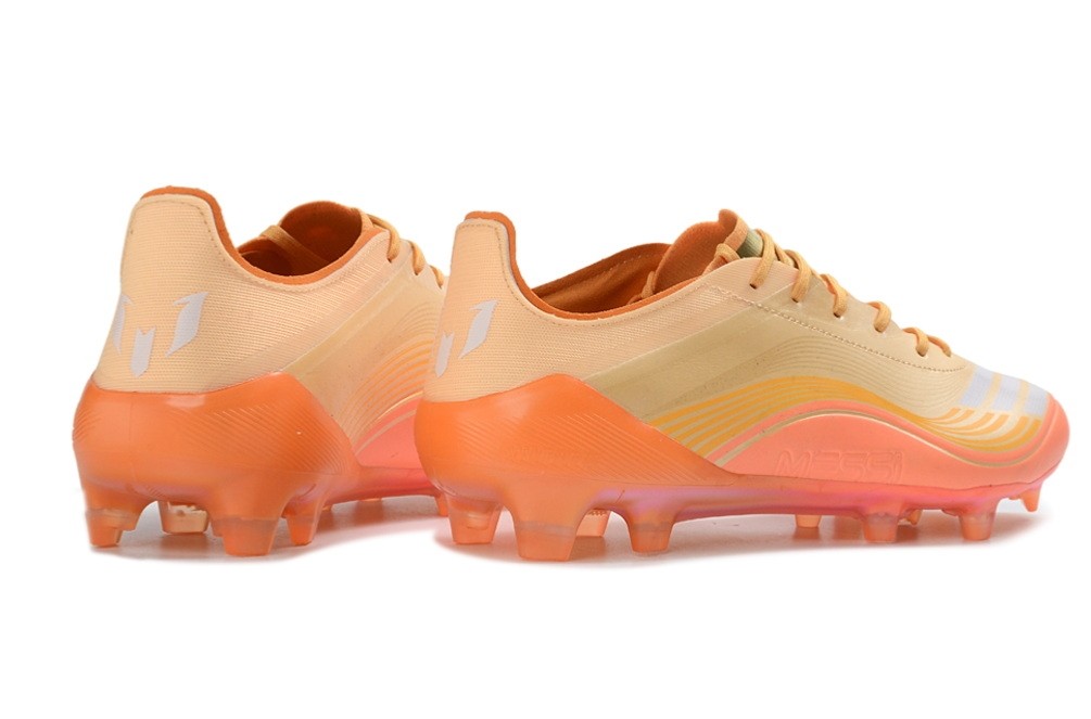 Adidas F50 Messi Hora Dorada Elite FG - Ice Tangerine/Gold Metallic/Pure Tangerine
