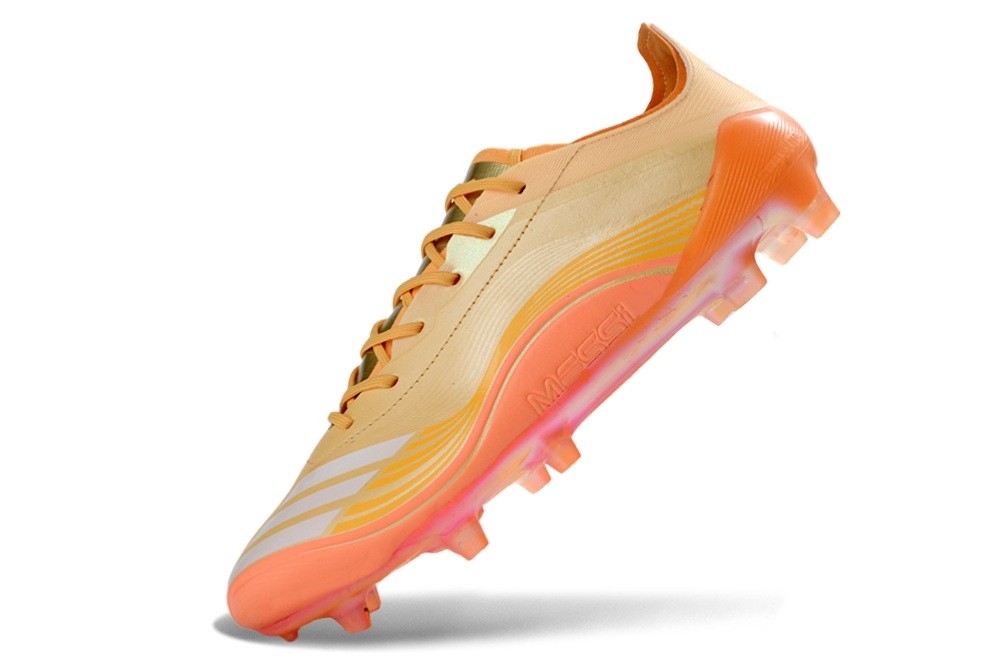 Adidas F50 Messi Hora Dorada Elite FG - Ice Tangerine/Gold Metallic/Pure Tangerine