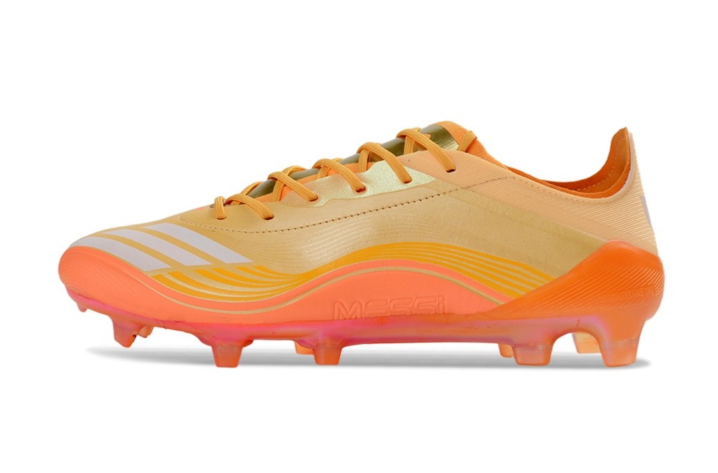 Adidas F50 Messi Hora Dorada Elite FG - Ice Tangerine/Gold Metallic/Pure Tangerine