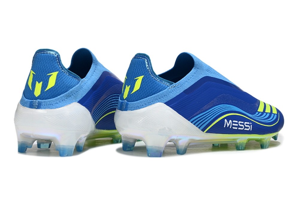 Adidas F50 Messi VIS10N Elite Laceless FG - Blue/Yellow