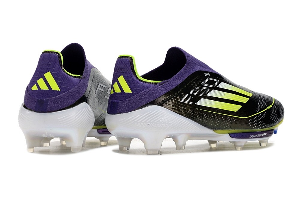 Adidas F50+ Fast Reborn Pack Laceless Elite FG - Unity Purple/Lucid Lemon/White