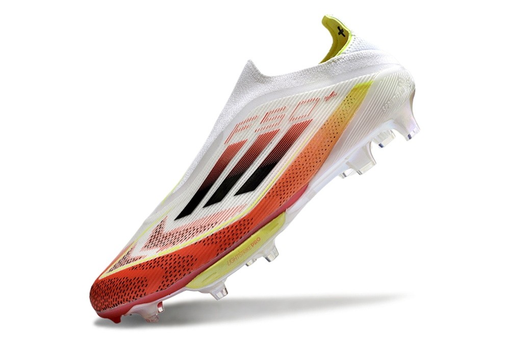 Adidas F50+ Laceless Pure Victory Pack Elite FG - White/Black/Yellow