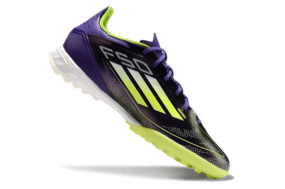 Adidas F50 Pro TF Turf Cleats Fast Reborn Pack - Purple/White/Lemon
