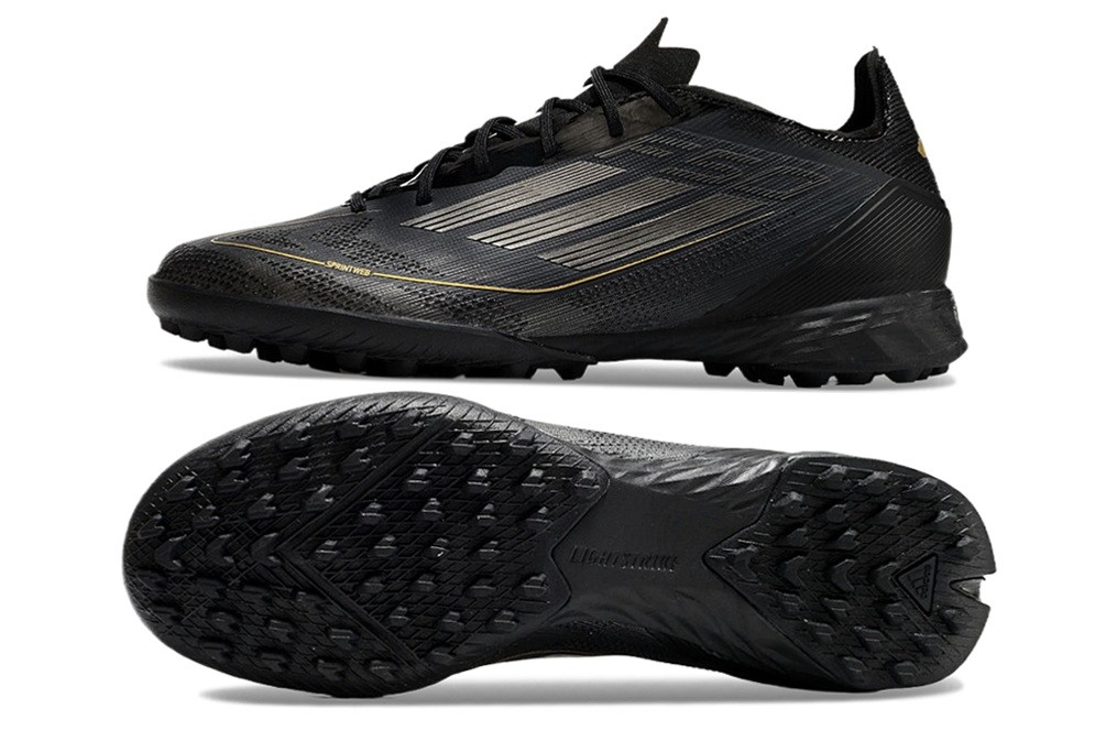 Adidas F50 Pro TF Turf Darkspark Pack - Black/Gold