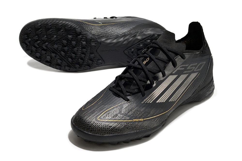 Adidas F50 Pro TF Turf Darkspark Pack - Black/Gold