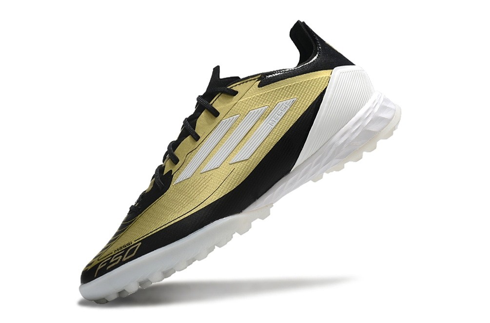 Adidas F50 Pro TF Turf Messi Triunfo Dorado - Gold/White/Black