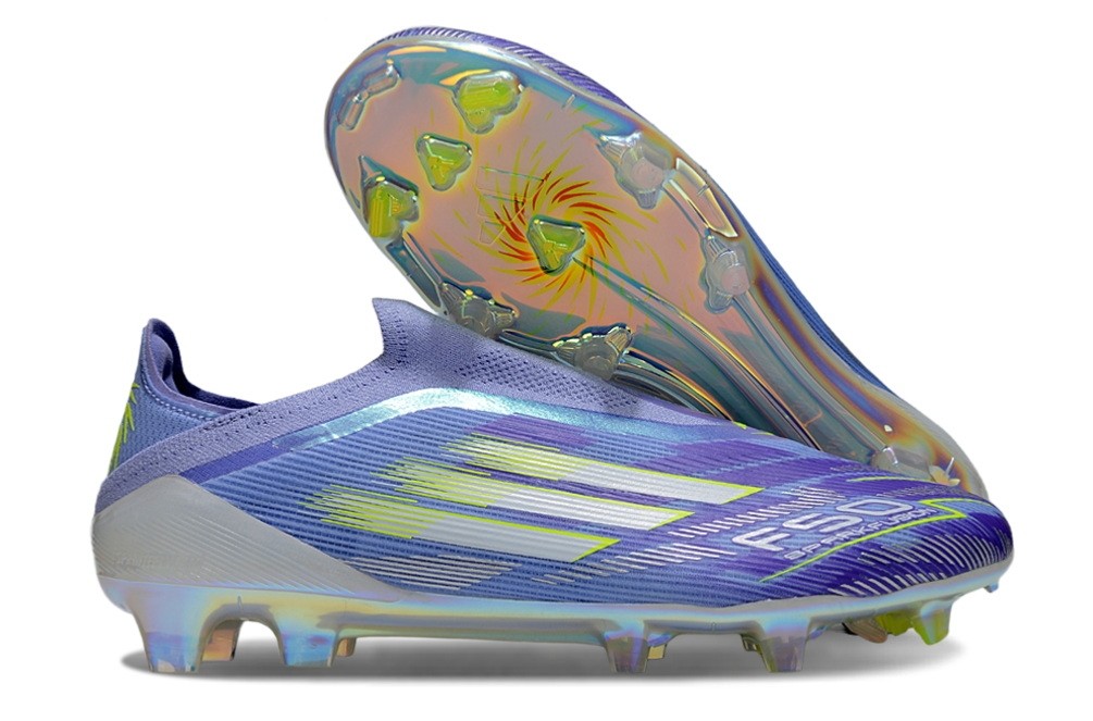 Adidas F50 Sparkfusion Elite Laceless FG - Purple Rush/White /Lucid Lemon