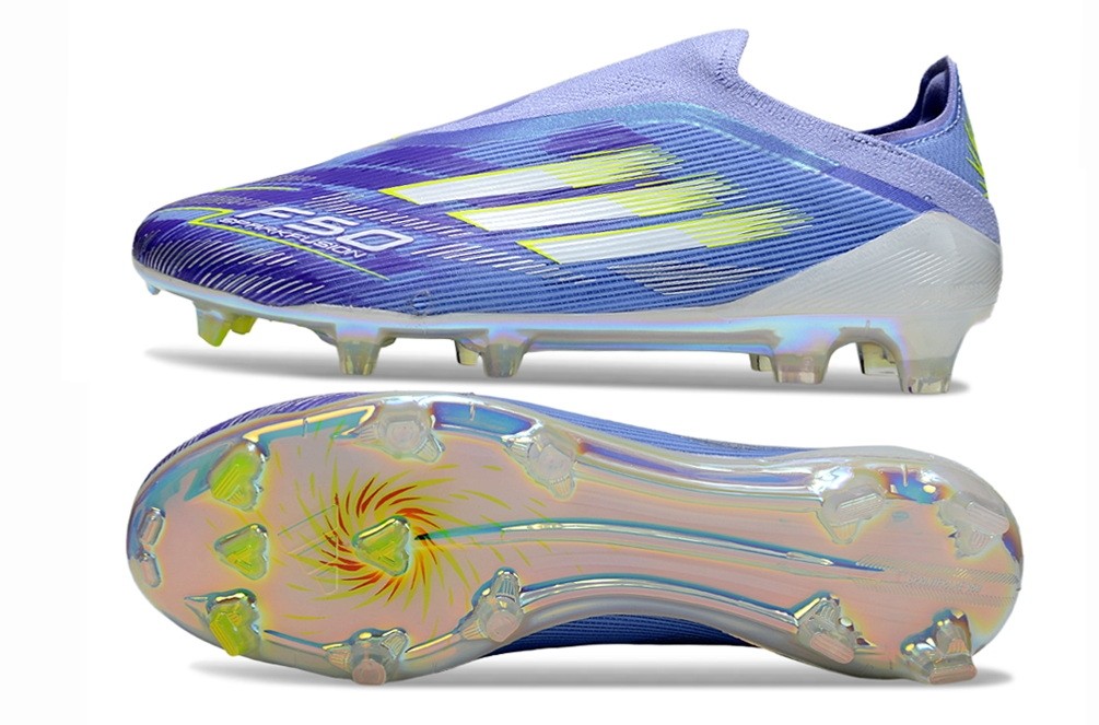Adidas F50 Sparkfusion Elite Laceless FG - Purple Rush/White /Lucid Lemon