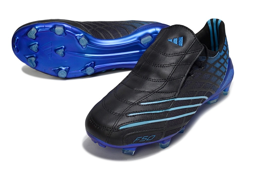 Adidas F50 Spider Remake Elite FG - Black/Blue Rush