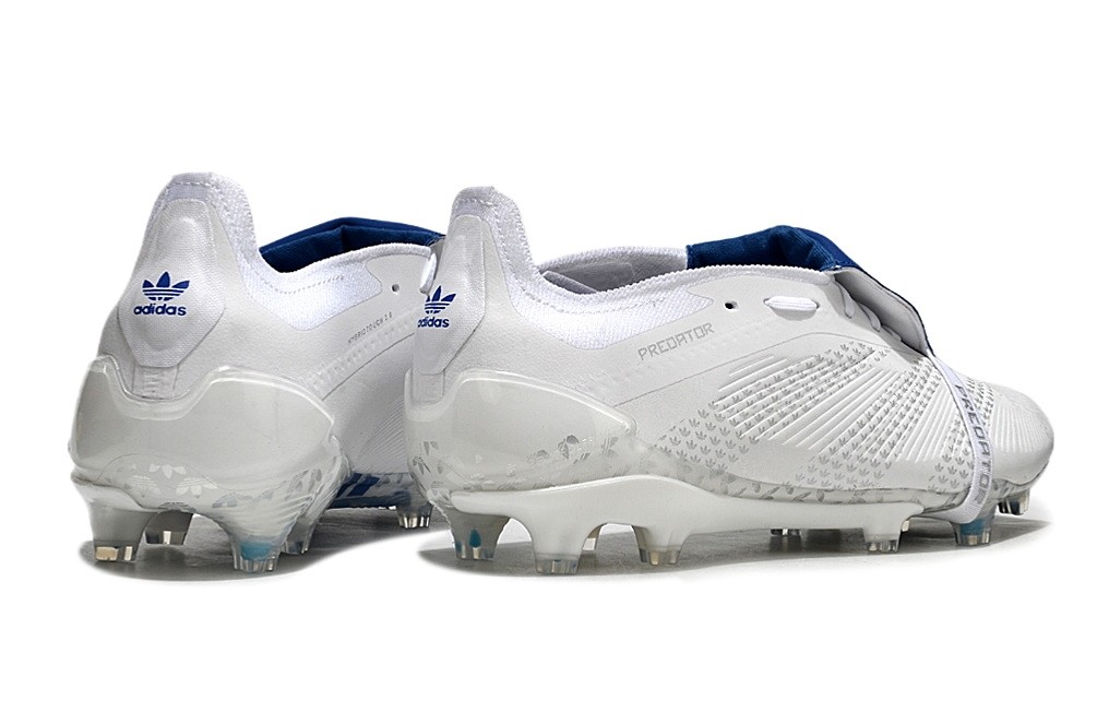Adidas Predator 24 Beckham Elite Foldover Tongue FG - White/Royal Blue