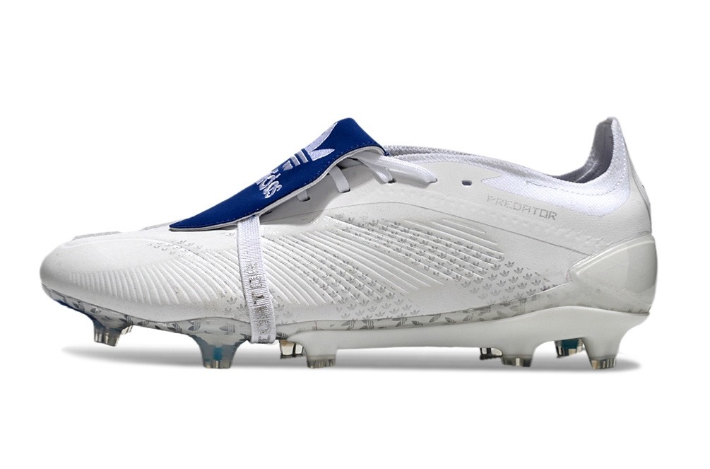 Adidas Predator 24 Beckham Elite Foldover Tongue FG - White/Royal Blue