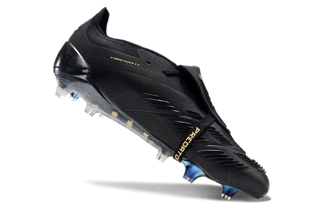 Adidas Predator 24 Darkspark Elite FT Tongue FG - Black/Gold Metallic