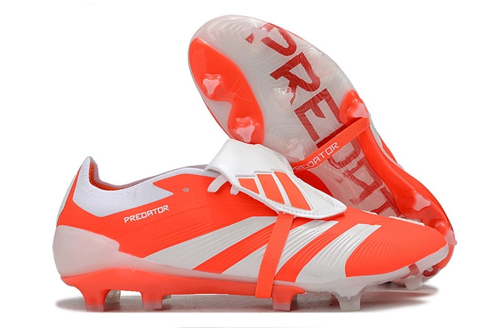 Adidas Predator 24 Elite Tongue FG - Solar Orange/White