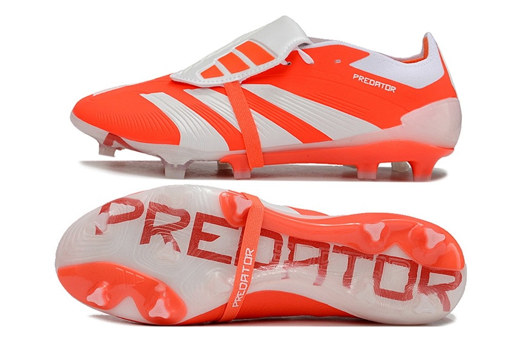 Adidas Predator 24 Elite Tongue FG - Solar Orange/White