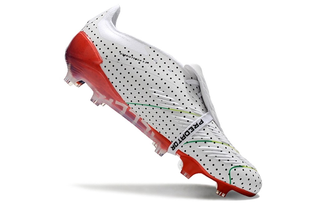 Adidas Predator 24 Euphoria Elite Foldover Tongue FG - White/Black/Blue