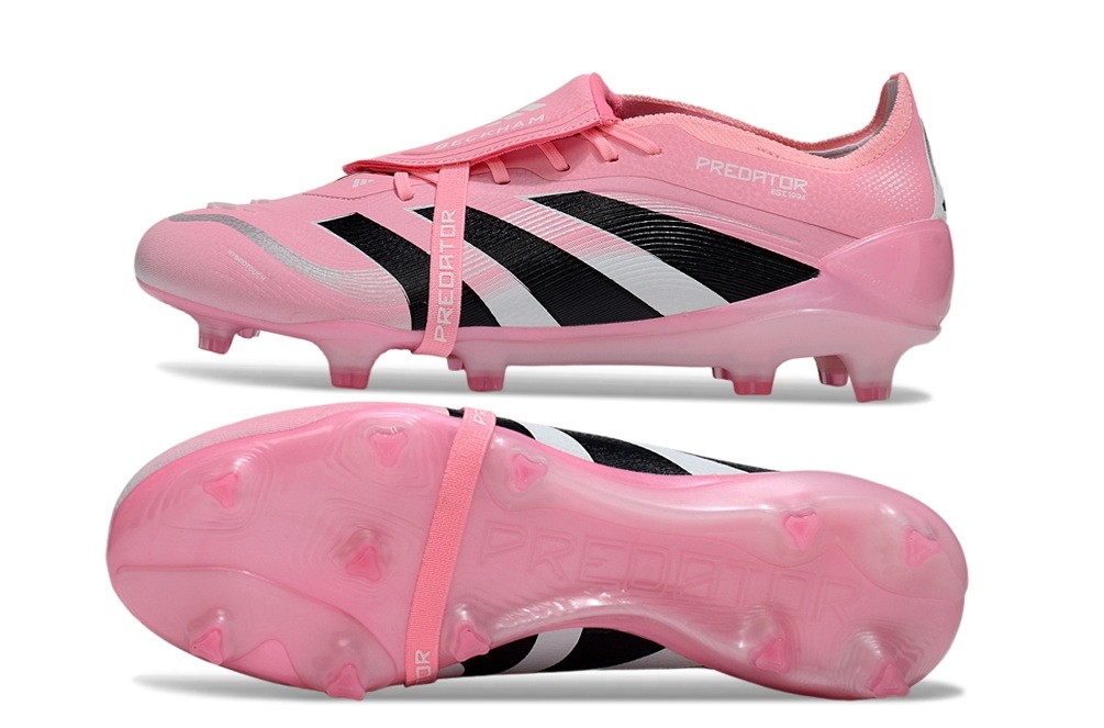 Adidas Predator 25 David Beckham Elite FT Tongue FG - Beam Pink/Black