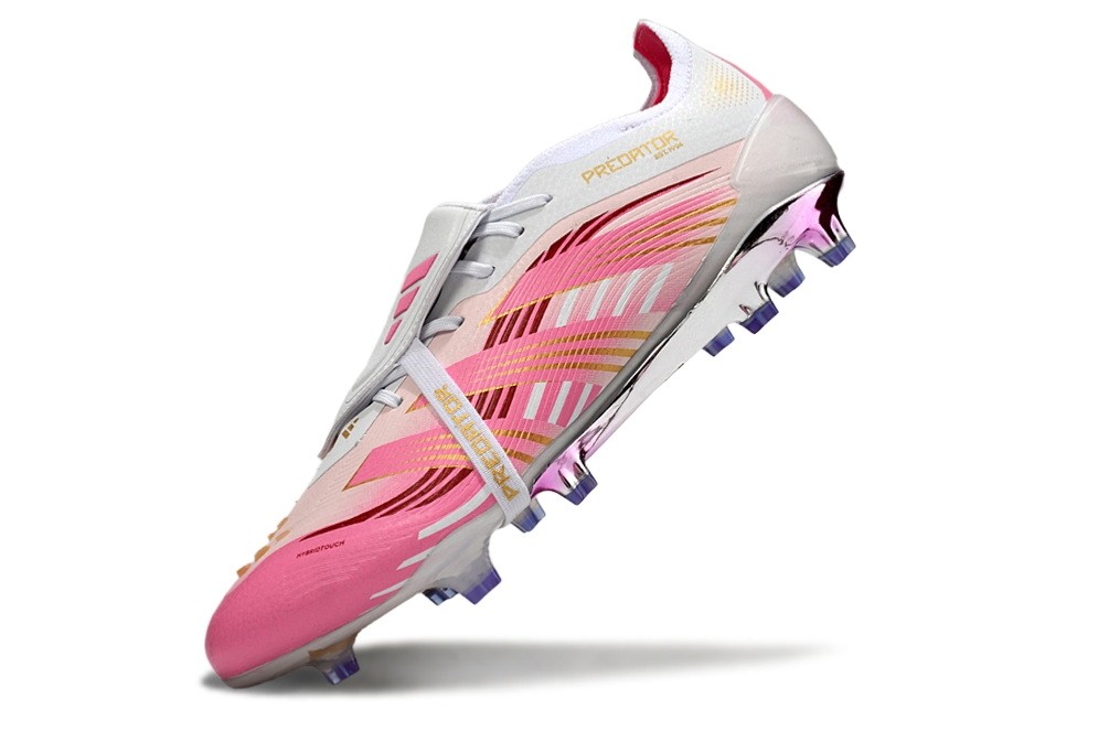 Adidas Predator 25 Elite FT Tongue FG - Lucid Pink/White/Gold
