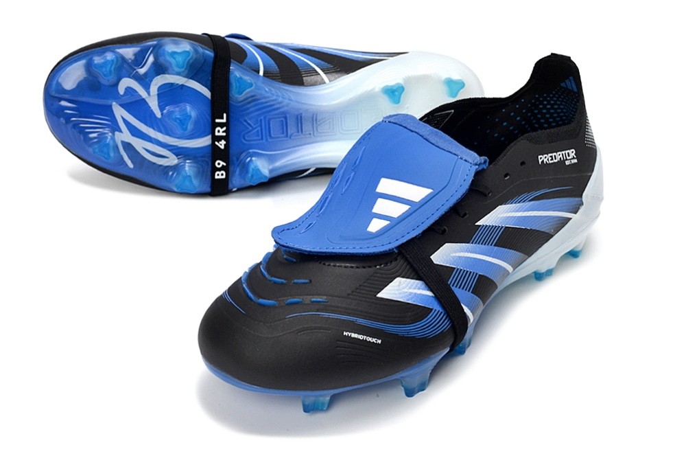 Adidas Predator Jude Bellingham Elite Tongue FG - Black/Glory Blue/White