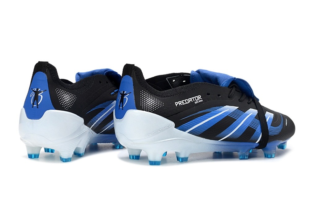 Adidas Predator Jude Bellingham Elite Tongue FG - Black/Glory Blue/White
