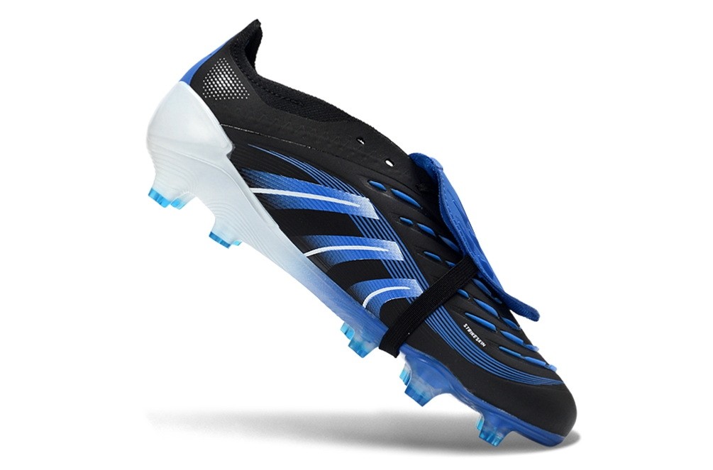 Adidas Predator Jude Bellingham Elite Tongue FG - Black/Glory Blue/White