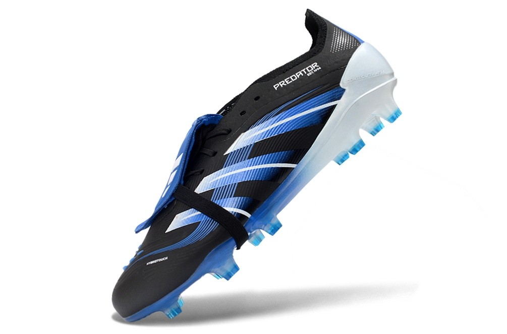 Adidas Predator Jude Bellingham Elite Tongue FG - Black/Glory Blue/White