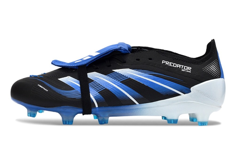 Adidas Predator Jude Bellingham Elite Tongue FG - Black/Glory Blue/White