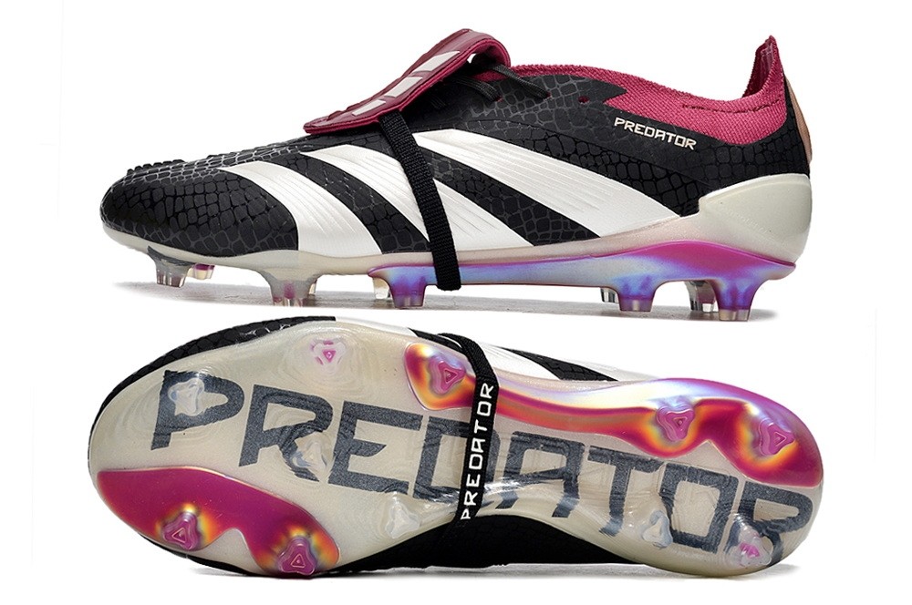 Adidas Predator 30 Elite Tongue FT FG 30th Anniversary - Core Black/White/Red