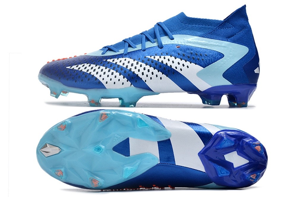 Adidas Predator Accuracy.1 Laces Collared FG Marinerush Pack - Royal Blue/White