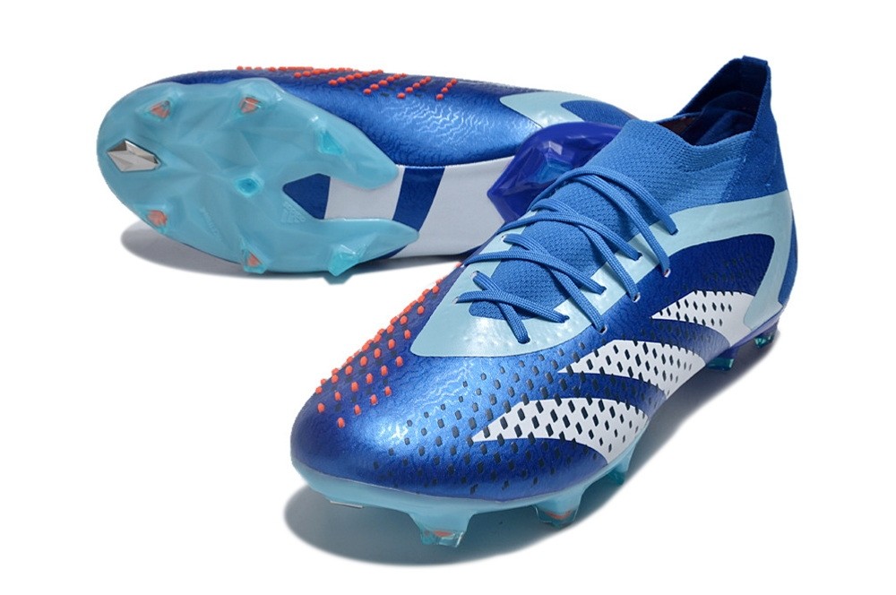 Adidas Predator Accuracy.1 Laces Collared FG Marinerush Pack - Royal Blue/White
