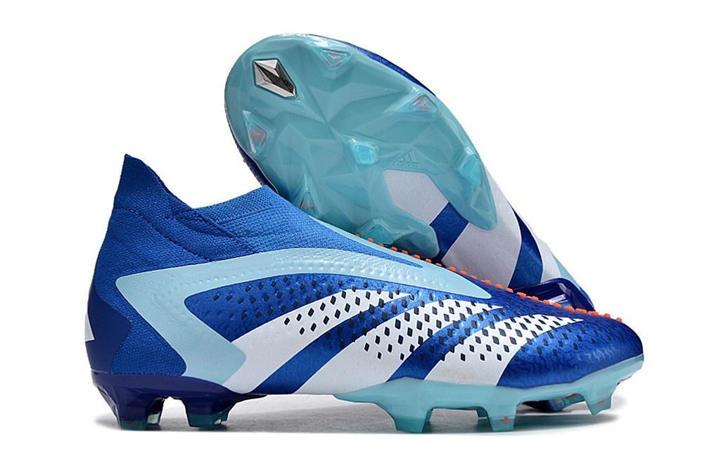 Adidas Predator Accuracy+ Laceless FG Marinerush Pack - Bright Royal/White/Bliss Blue