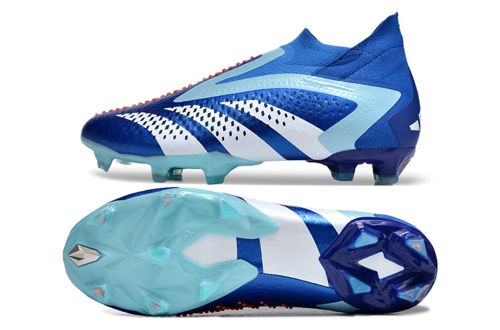Adidas Predator Accuracy+ Laceless FG Marinerush Pack - Bright Royal/White/Bliss Blue